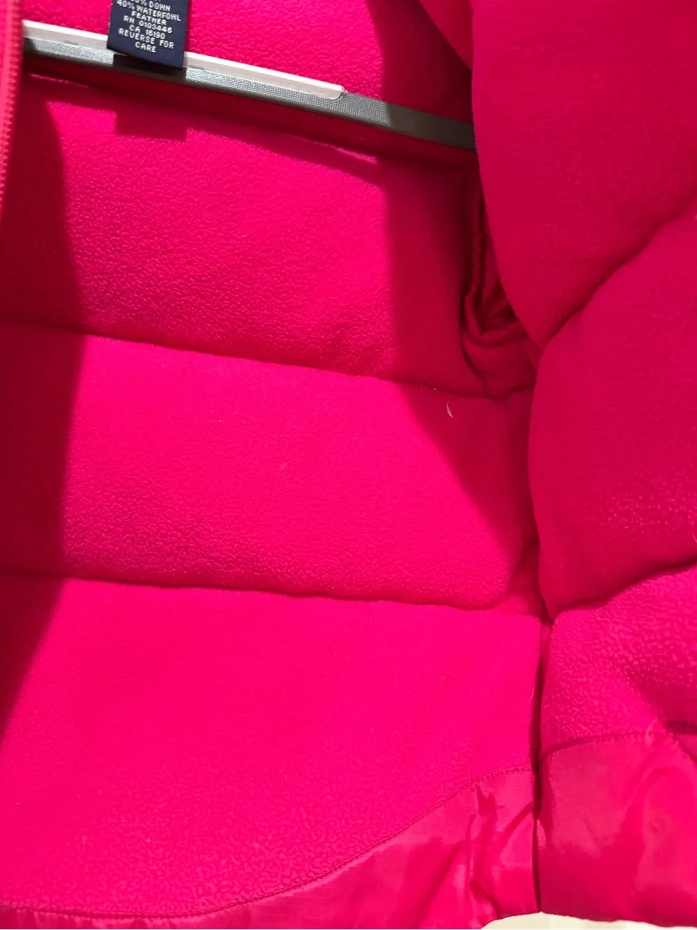 Ralph Lauren Toddler Girl’s Pink Puffer Jacket with Hood Size 2/2T